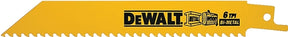 DEWALT DW4850 Reciprocating Saw Blade, Applicable Materials: Nail-Embedded Wood, Non-Ferrous Metal, Plastic