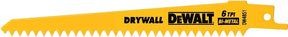 DEWALT DW4851 Reciprocating Saw Blade, 3/4 in W, 6 in L, 6 TPI