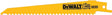 DEWALT DW4801 Reciprocating Saw Blade, 3/4 in W, 6 in L, 3 TPI