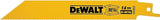 DEWALT DW4808 Reciprocating Saw Blade, 3/4 in W, 6 in L, 14 TPI