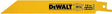 DEWALT DW4808 Reciprocating Saw Blade, Applicable Materials: Angle Iron, Fiberglass, Metal, Rubber, 3/4 in W, 6 in L