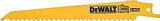 DEWALT DW4846 Reciprocating Saw Blade, 3/4 in W, 8 in L, 10/14 TPI