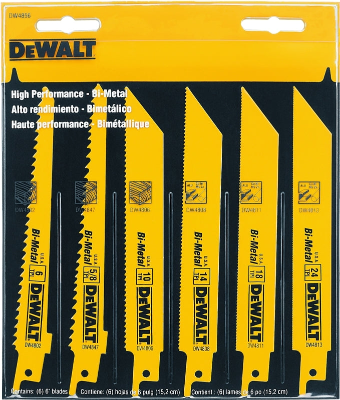 DEWALT DW4856 Reciprocating Saw Blade