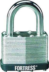 Master Lock 1803T Padlock, Keyed Alike Key, 1/4 in Dia Shackle, 7/8 in H Shackle, Steel Shackle, Steel Body, Laminated