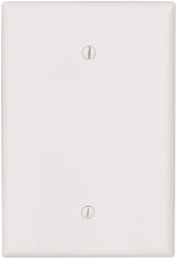 Eaton Cooper Wiring 2729W-BOX Wallplate, 4-1/2 in L, 2-3/4 in W, 0.08 in Thick, 1 -Gang, Thermoset, White, Pack of 10