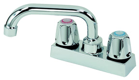 B & K 225-503 Laundry Faucet, 1.2 gpm, 2-Faucet Handle, Metal, Chrome-Plated