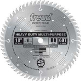 Freud LU82M010 Circular Saw Blade, 10 in Dia, 5/8 in Arbor, 60-Teeth, Carbide Cutting Edge