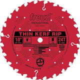 Freud LU87R010 Circular Saw Blade, 10 in Dia, 5/8 in Arbor, 24-Teeth, Carbide Cutting Edge