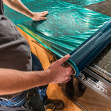 Surface Shields FS24200L Protection Film, 200 ft L, 24 in W, 3 mil Thick, Polyethylene, Green