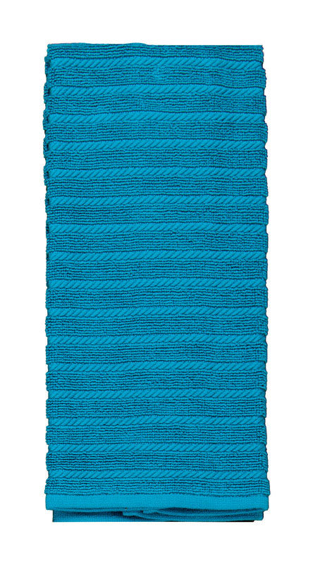 Kay Dee Cooks Kitchen Teal Cotton Kitchen Towel 1 pk, Pack of 6