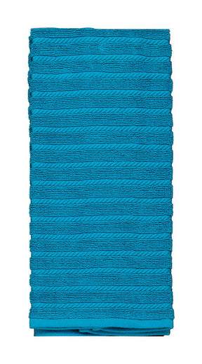 Kay Dee Cooks Kitchen Teal Cotton Kitchen Towel 1 pk, Pack of 6