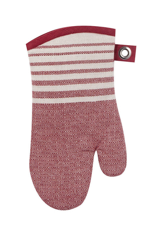 Kay Dee Marsala Cotton Oven Mitt, Pack of 3