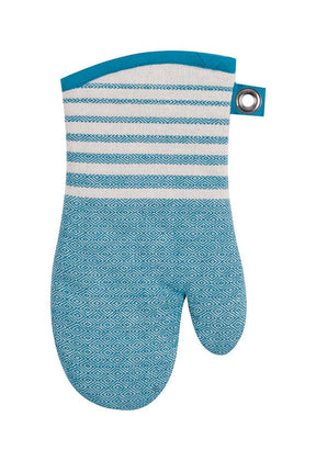Kay Dee Teal Cotton Oven Mitt, Pack of 3
