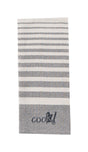 Kay Dee Cooks Kitchen Graphite Cotton Embroidered Tea Towel 1 pk, Pack of 6