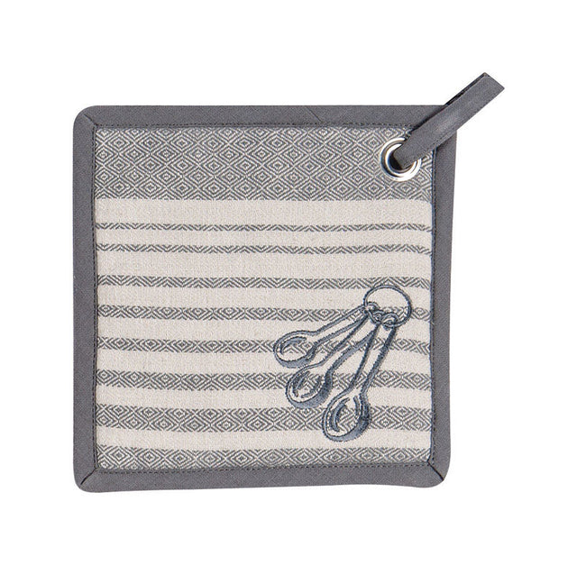 Kay Dee Graphite Cotton Pot Holder, Pack of 6