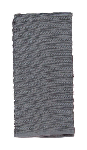 Kay Dee Cooks Kitchen Graphite Cotton Kitchen Towel 1 pk, Pack of 6