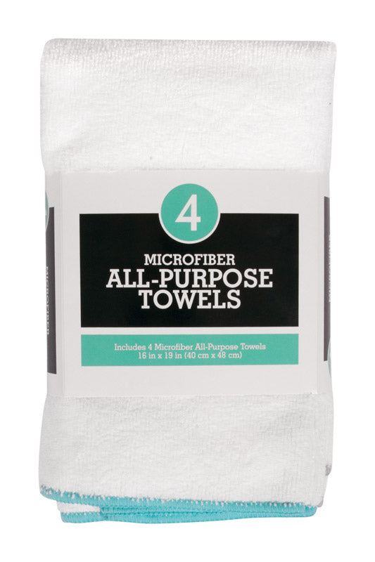Ritz White Microfiber Solid Kitchen Towel 4 pk, Pack of 6