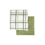 Ritz Cactus Cotton Check Dish Cloth 2 pk, Pack of 3