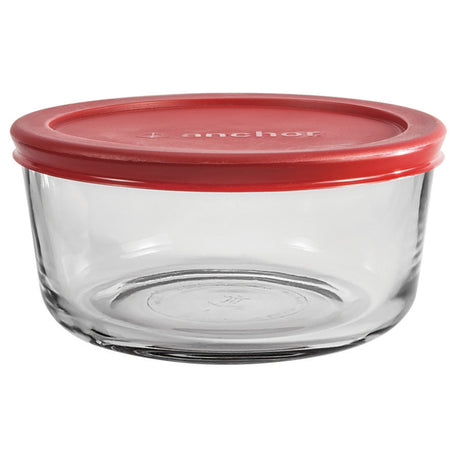 Anchor Hocking 4 cups Clear Food Storage Container 1 pk, Pack of 4