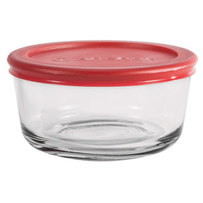 Anchor Hocking 2 cups Clear Food Storage Container 1 pk, Pack of 6