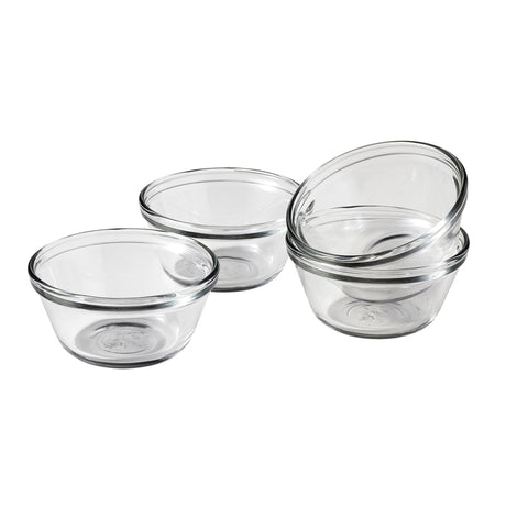 Anchor Hocking 4.00 in. W X 4.00 in. L Custard Cups Clear, Pack of 4