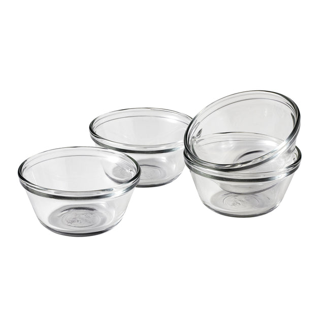 Anchor Hocking 4.00 in. W X 4.00 in. L Custard Cups Clear, Pack of 4