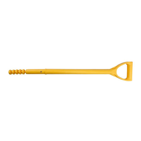 Link Handles 66776 Shovel Handle with Rivet, 27 in L, Fiberglass, For: D-Grip Hollow Back and Closed Back Shovels