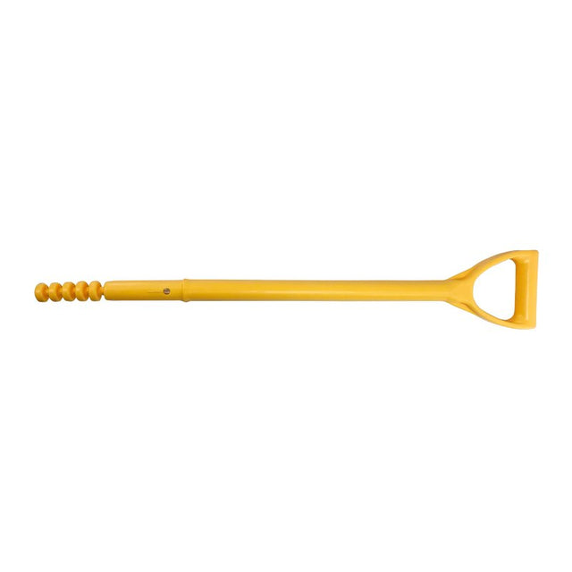 Link Handles 66776 Shovel Handle with Rivet, 27 in L, Fiberglass, For: D-Grip Hollow Back and Closed Back Shovels