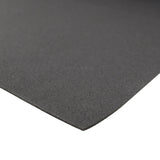 Multy Home 35 ft. L X 36 in. W Black Nonslip Runner