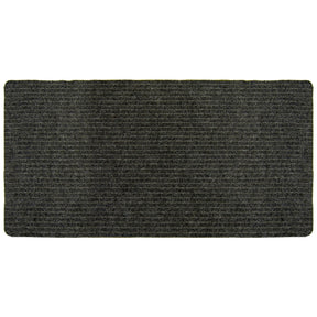 Multy Home Concord 45 ft. L X 26 in. W Charcoal Nonslip Carpet Runner