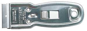 Hyde 13000 Glass Scraper, 1-1/2 in Blade, 4 in Handle, Steel Blade, 4-1/4 in OAL