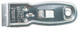 Hyde 13000 Glass Scraper, 1-1/2 in Blade, 4 in Handle, Steel Blade, 4-1/4 in OAL