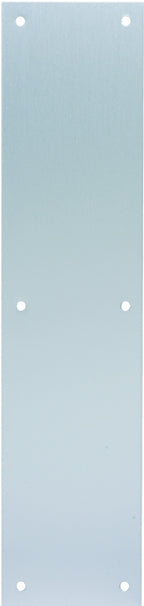 Schlage C8200PA28 3.5X1 Push Plate, Aluminum, Anodized, 15 in L, 3-1/2 in W