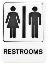 Sign Decor Women 3X9In Plastic, Pack of 5