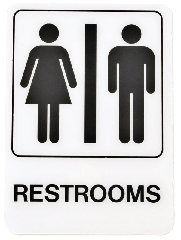 Sign Decor Women 3X9In Plastic, Pack of 5