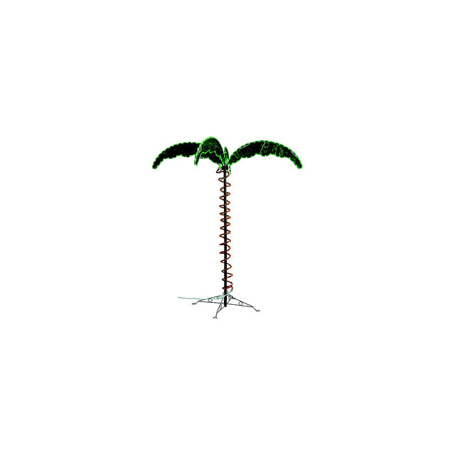 Green Longlife LED Palm Tree, 4-1/2'