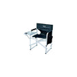 Black/Racing Flag Folding Director's Chair.