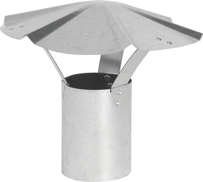 Imperial GV0586 Rain Cap, 8-3/8 in Dia, Steel, Galvanized