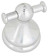 Boston Harbor L5053-26-10 Double Robe Hook, 2-Hook, Zinc, Chrome, Wall