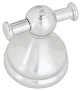 Boston Harbor L5053-26-10 Double Robe Hook, 2-Hook, Zinc, Chrome, Wall