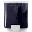 North American Paper 266702 Soap Dispenser, 40 oz Capacity, Black/Gray