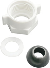 Plumb Pak PP23549 Ballcock Coupling Nut with Cone Washer, 5/8 in, Plastic, 1/BAG