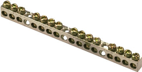Square D PK15GTACP Ground Bar Kit, 0.32 in L, 15-Terminal, Aluminum