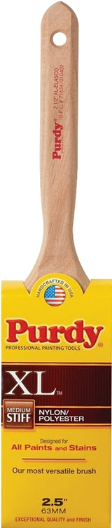Purdy 100325 Trim Brush, 2-1/2 in W, Nylon/Polyester Bristle, Fluted Handle
