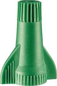 Gardner Bender GreenGard 10-095 Wire Connector, Green, 14 to 10 AWG Wire, Copper Contact, Thermoplastic, 100/CT