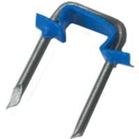 Gardner Bender MSI-50B Staple with Polyethylene Strap, 1/2 in W Crown, Steel, Graphite