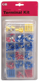 Gardner Bender TK-175 Wire Connector/Terminal Kit, Solderless, Assorted, For: 22 to 10 AWG Wire, 175 -Piece