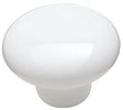 Amerock Allison Value Series 217WHT Cabinet Knob, 11/16 in Projection, Traditional, 1-1/2 in, Ceramic