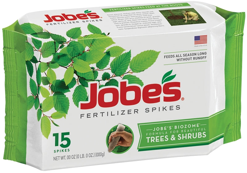 Jobes 01610 Fertilizer Pack, Spike, 15-3-3 N-P-K Ratio