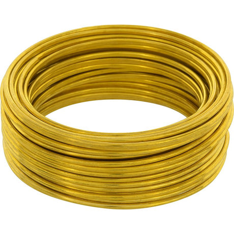 Hillman 50150 Utility Wire, 25 ft L, 16, Brass